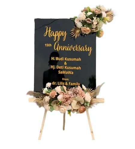 Papan Bunga Akrilik Girian Indah